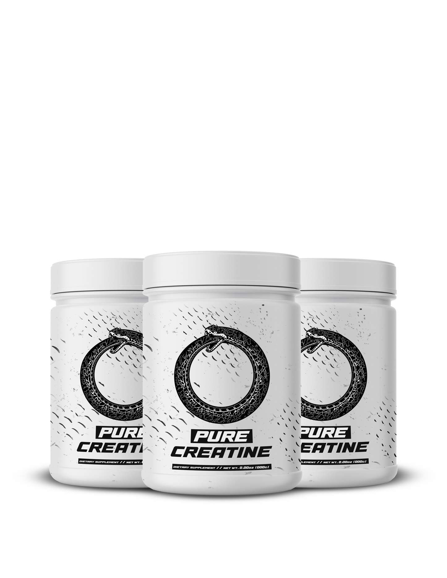 Creatine Monohydrate - Three Bottle