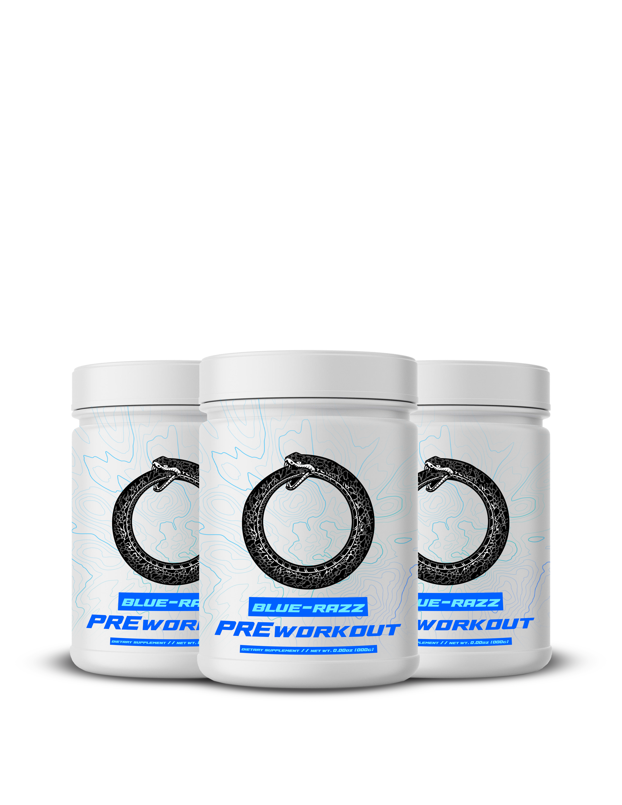 Pre-Workout Blue Raspberry - Three Bottle – Ouroboros
